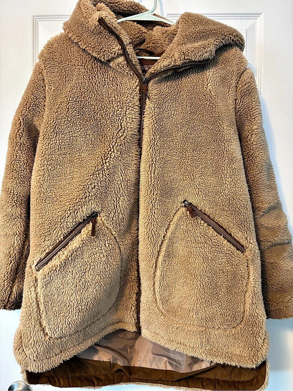 Koolaburra by UGG Brown Teddy Fleece Hooded Jacket